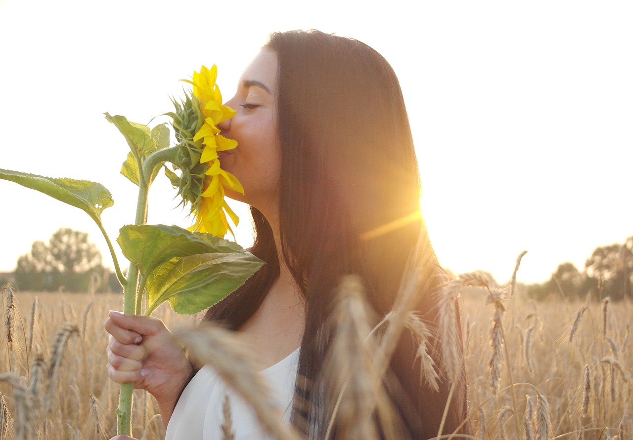 femme-tournesol